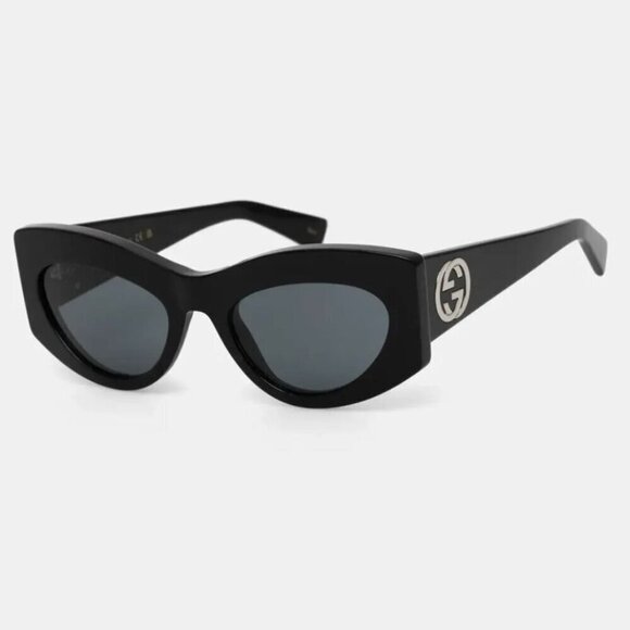 NWT Gucci GG1843S-001 Black 53mm Sunglasses main image 5